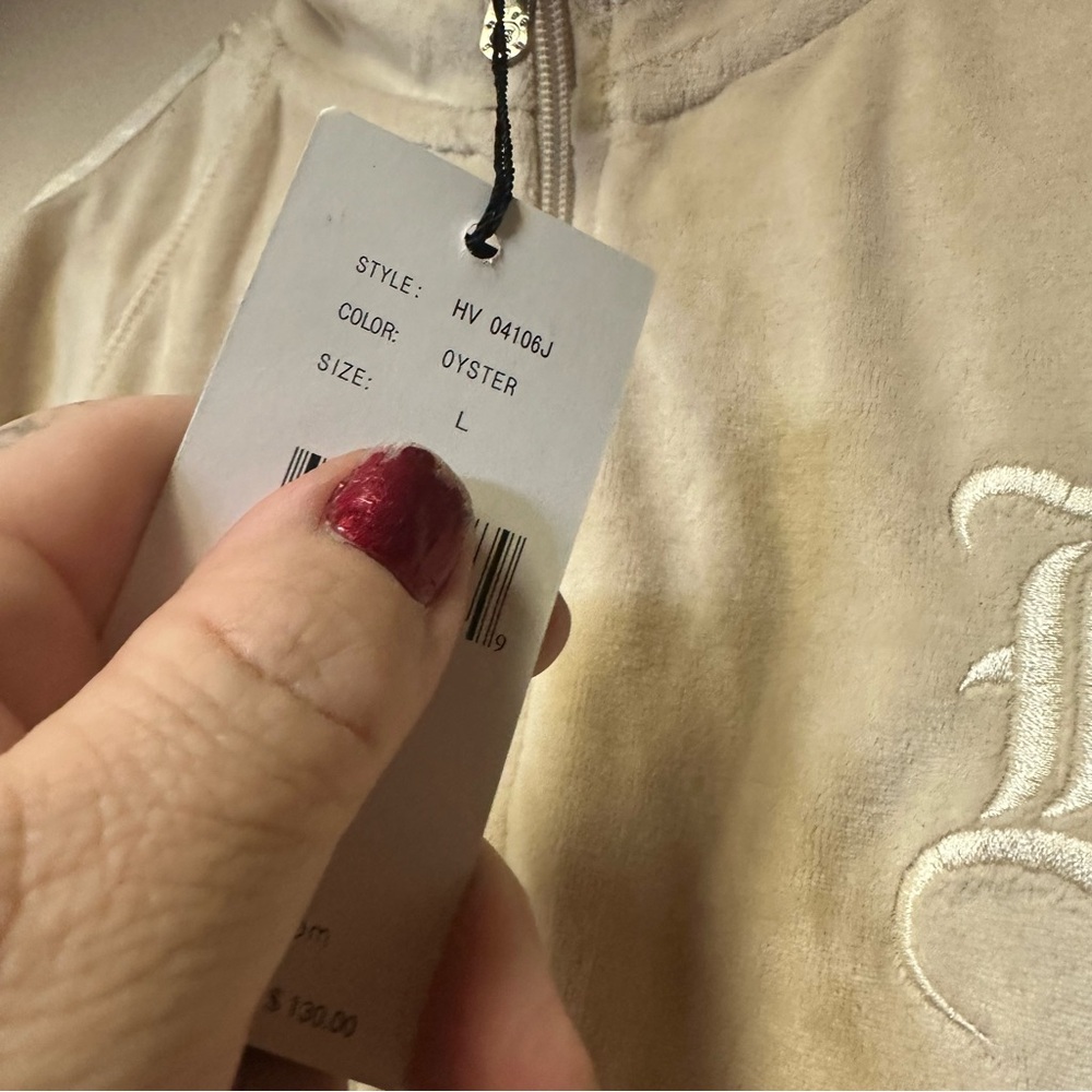 BCBGMaxAzria Cream Zip-Up Jacket - Picture 4 of 6